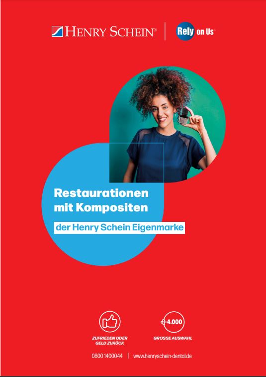 Restaurationen mit Kompositen - Arbeitsschritte der Henry Schein Eigenmarke